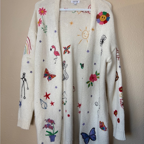 Johnny Was Sweaters - Johnny Was Sabina long cardigan